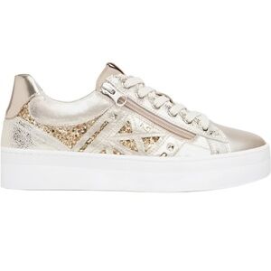 Nero Giardini Metallic Platform Sneaker
